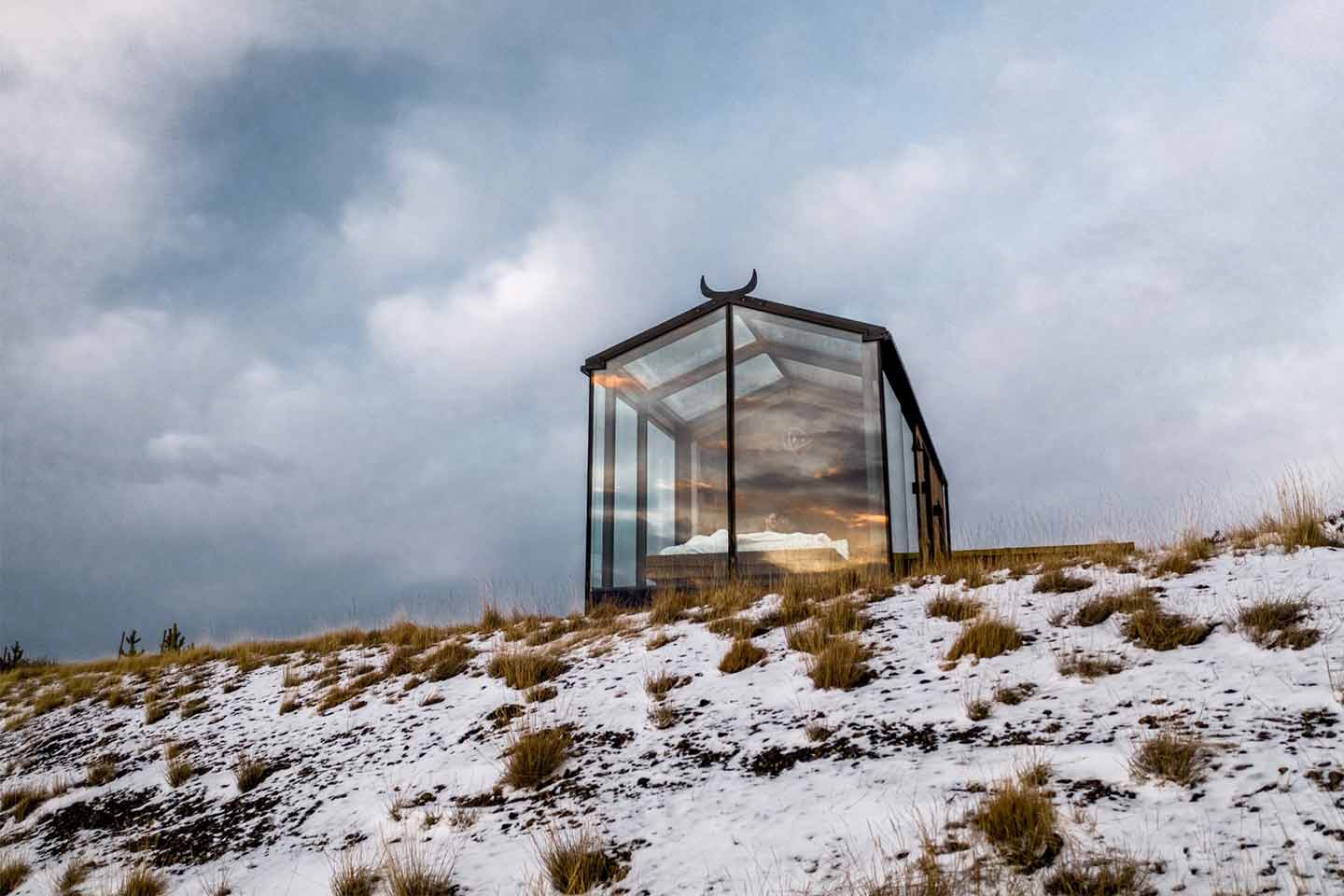 resort Panorama Glass Lodge in Islanda