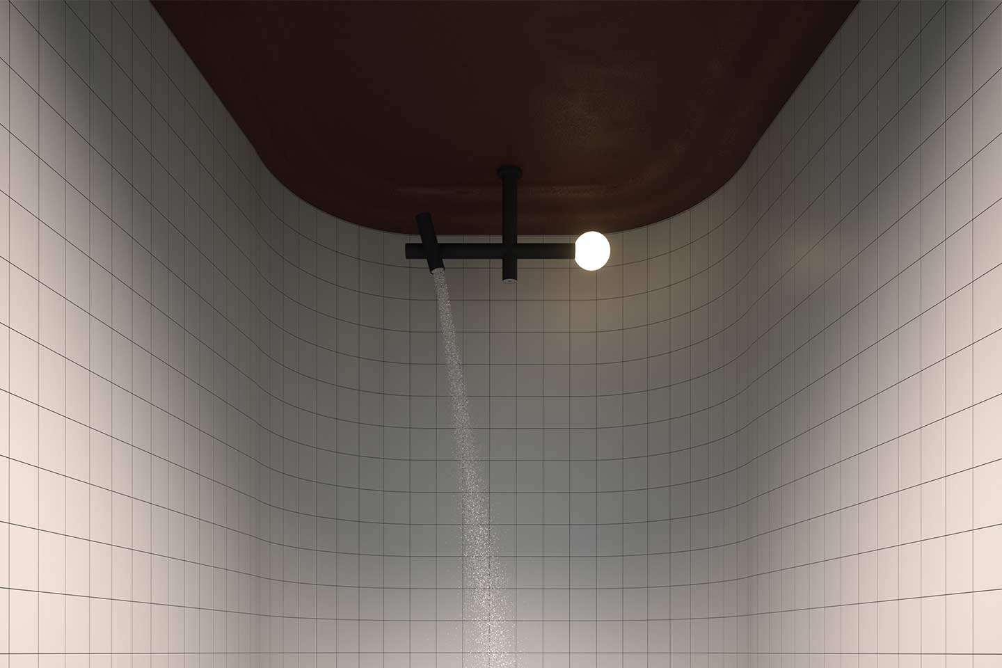 soffione doccia con luce incorporata